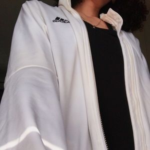 White adidas sports jacket